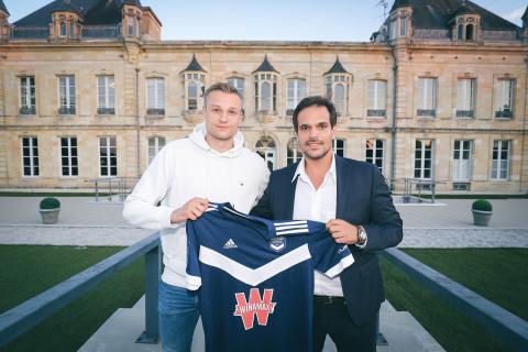 Stian Gregersen signe aux Girondins (août 2021)