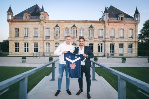 Stian Gregersen signe aux Girondins (août 2021)