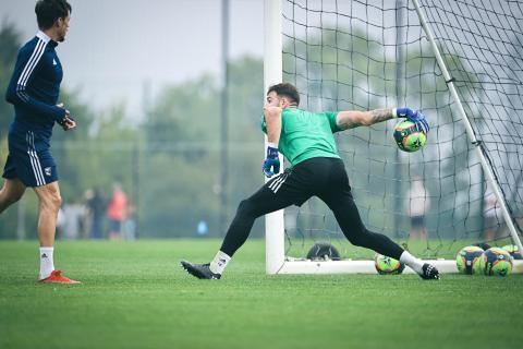 L'entraînement en public du samedi 4 septembre 2021