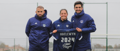 Premier contrat professionnel pour Marion Haelewyn