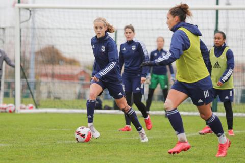 Entrainement équipe féminine 9 décembre 2021