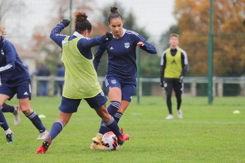 Entrainement équipe féminine 9 décembre 2021