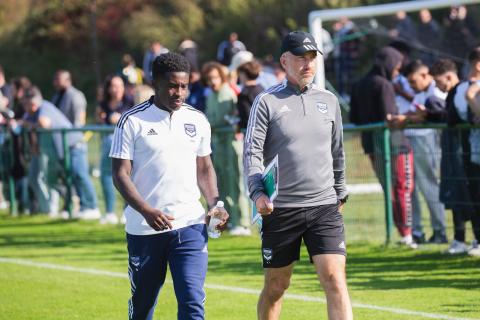 Romain Ferrier et Rio Mavuba (saison 2021-2022)