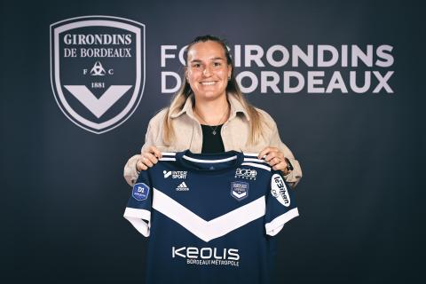 Laura Stiben, nouvelle défenseure centrale du Club (janvier 2022)