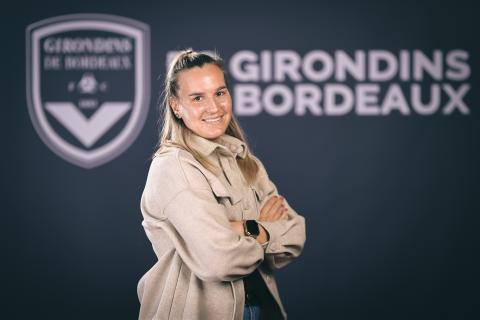 Laura Stiben, nouvelle défenseure centrale du Club (janvier 2022)