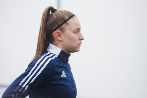 Entrainement équipe féminine 18 janvier 2022