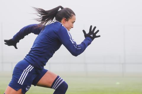 Entrainement équipe féminine 18 janvier 2022