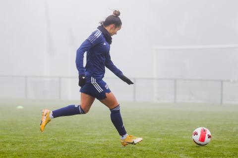 Entrainement équipe féminine 18 janvier 2022