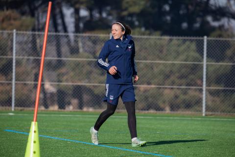 Entrainement équipe féminine 25 janvier 2022