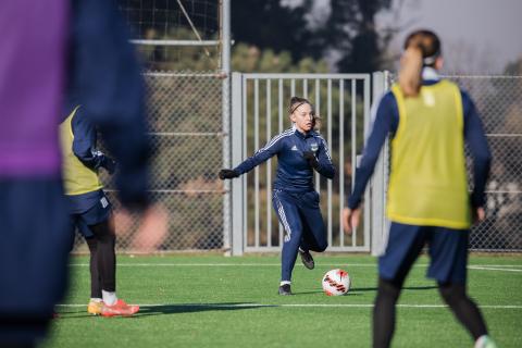 Entrainement équipe féminine 25 janvier 2022