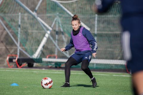 Entrainement équipe féminine 25 janvier 2022