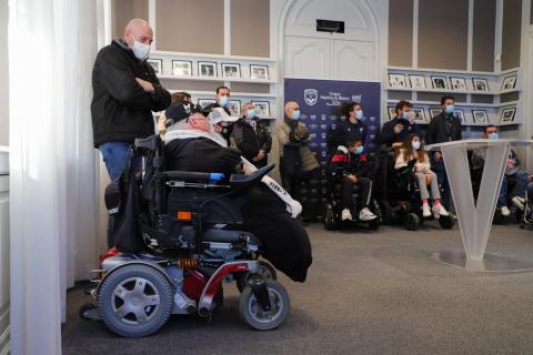 Signature de la Convention Partenariale entre le Club et Bordeaux Foot-Fauteuil