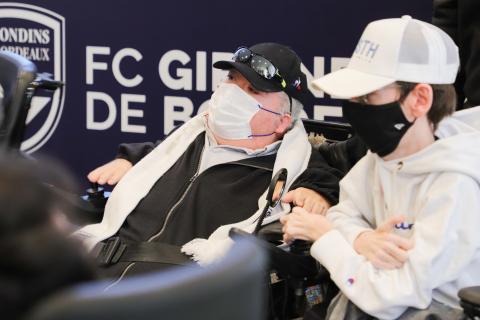 Signature de la Convention Partenariale entre le Club et Bordeaux Foot-Fauteuil