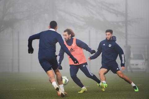 Entraînement des pros du 26 janvier 2022