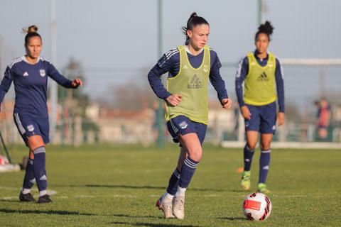 Entraînement des féminines du 9 février 2022