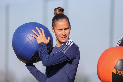 Entraînement des féminines du 9 février 2022