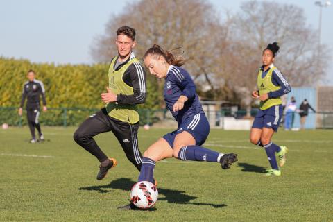 Entraînement des féminines du 9 février 2022