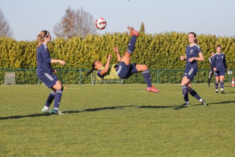 Entraînement des féminines du 9 février 2022