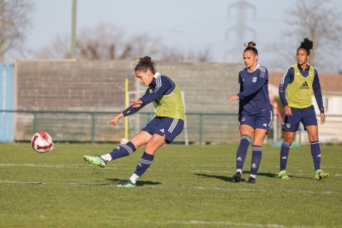 Entraînement des féminines du 9 février 2022