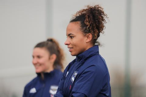 Entraînement des féminines du 15 février 2022