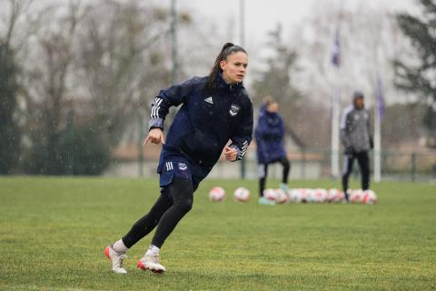 Entraînement des féminines du 15 février 2022