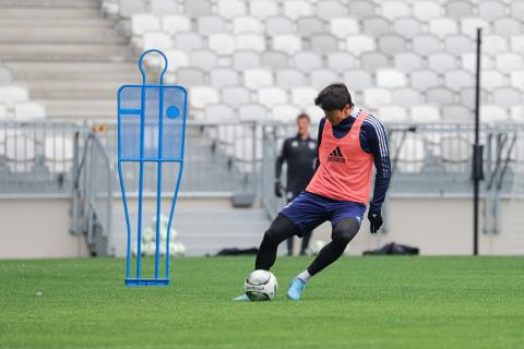 Entraînement des pros du 18 février 2022