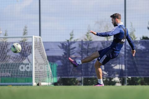 L'entraînement des pros du 25 février 2022