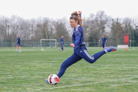 Entraînement des féminines de ce 3 mars 2022