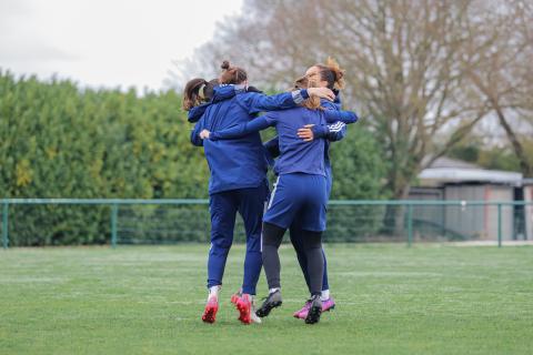 Entraînement des féminines de ce 3 mars 2022