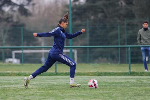 Entraînement des féminines de ce 3 mars 2022