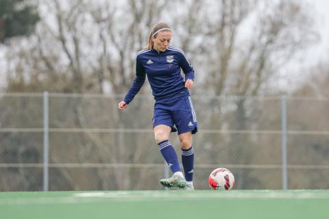 L'entraînement des joueuses de Patrice Lair en images