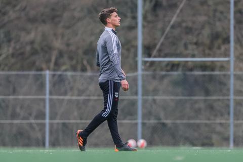 L'entraînement des joueuses de Patrice Lair en images