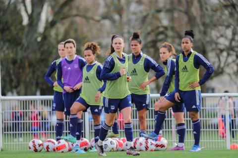 Entraînement des féminines de ce 9 mars 2022