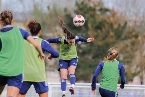 Entraînement des féminines de ce 9 mars 2022