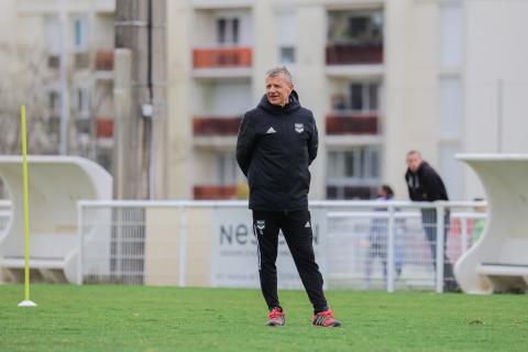 Entraînement des féminines de ce 9 mars 2022