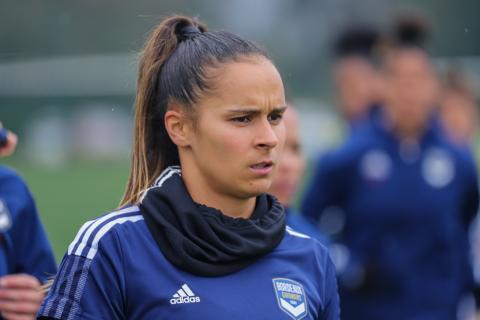 Les joueuses de Patrice Lair à l'entraînement 