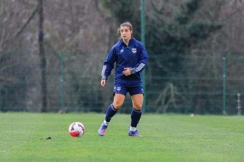 Les joueuses de Patrice Lair à l'entraînement 