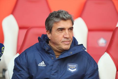 David Guion lors de Lille-Bordeaux (0-0, J30, Saison 2021-2022)