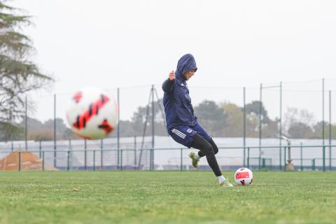 Entraînement en salle et sur le terrain