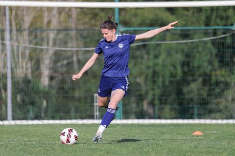 Entraînement de veille de match pour les Girondines