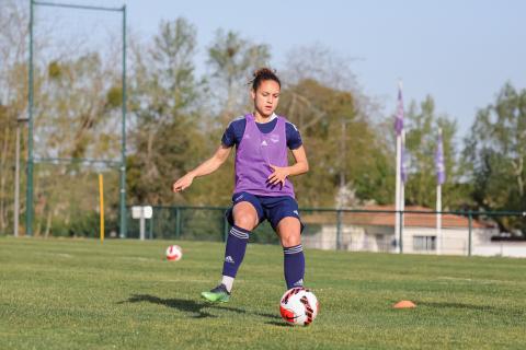 Entraînement de veille de match pour les Girondines