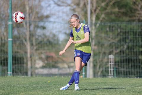 Entraînement de veille de match pour les Girondines