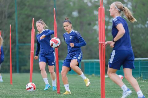 L'entraînement des Girondines en images