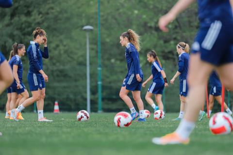 L'entraînement des Girondines en images