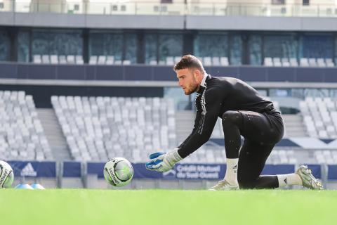 Les Girondins se sont entraînés au Matmut ATLANTIQUE aujourd'hui