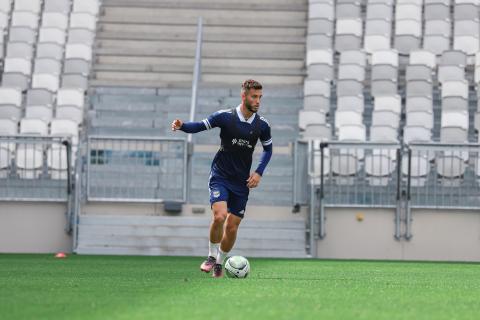 Les Girondins se sont entraînés au Matmut ATLANTIQUE aujourd'hui