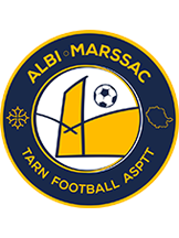Albi Marssac Tarn Football ASPTT Logo