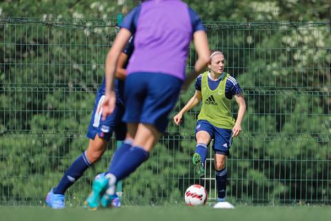 L'entraînement des féminines du mercredi 4 mai 2022