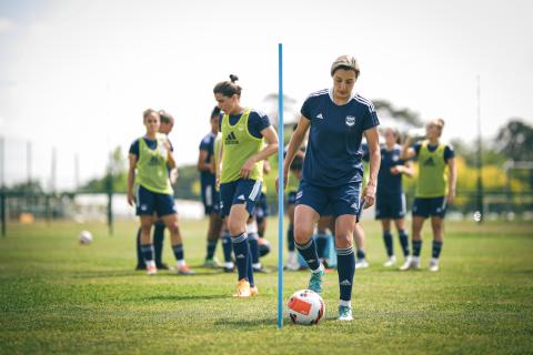 L'entraînement des féminines du vendredi 13 mai 2022