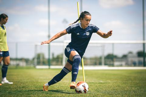 L'entraînement des féminines du vendredi 13 mai 2022